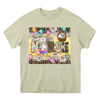 Mossy Easter Nurse Easter Day Heavy Core Tee - CowGirlArtShop