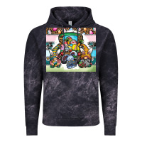 Cloud Black easter Vintage Hoodie - CowhideDigitalArt