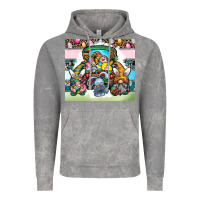 Cloud Rock easter Vintage Hoodie - CowhideDigitalArt