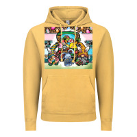 Vintage Mustard easter Vintage Hoodie - CowhideDigitalArt