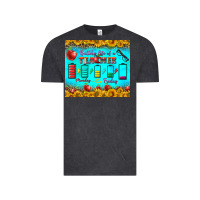 Vintage Black Battery Life Of A Teacher Tumbler Vintage Tee - BundleAndBundleShop