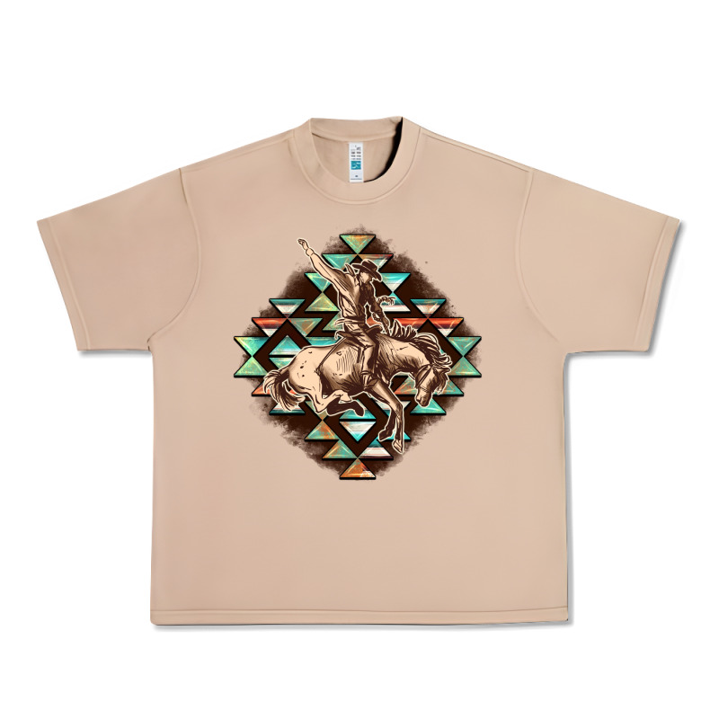 Aztec Symbol Rodeo Urban Heavy Tee by FaDigitalArtStudio | Teevron