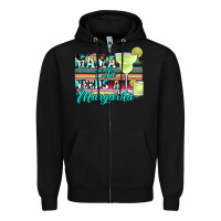 Black mama cita needs a margarita Zipper Hoodie - JahusDesignShop