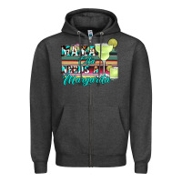 Charcoal Heather mama cita needs a margarita Zipper Hoodie - JahusDesignShop