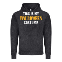 Vintage Black this is my halloween costume Vintage Hoodie - DesigneFamous