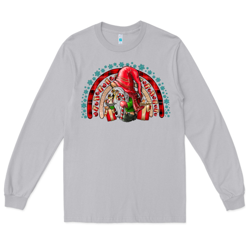 Christmas Gnome Long Sleeve Tee by CowhideDigitalArt | Teevron