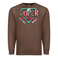 Chestnut super nurse Premium Sweatshirt - RanaPortraitStore