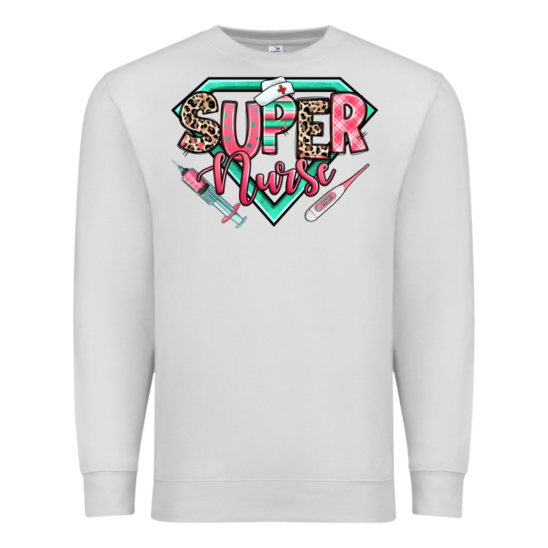 Super Nurse Premium Sweatshirt by RanaPortraitStore | Teevron