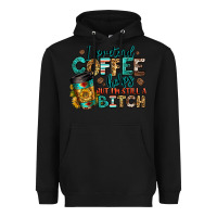 Black i pretend coffee helps but i'm still a bitch Heavyweight Hoodie - Jasminsmagicworld