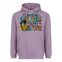 Lavender i pretend coffee helps but i'm still a bitch Heavyweight Hoodie - Jasminsmagicworld