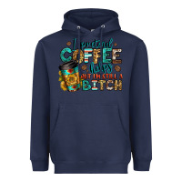 Navy i pretend coffee helps but i'm still a bitch Heavyweight Hoodie - Jasminsmagicworld