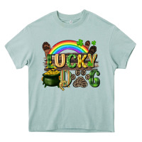 Arona Lucky dog St. Patrick's Day Heavy Core Tee - CowGirlArtShop