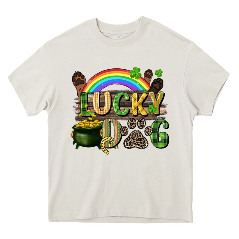 Lucky Dog St. Patrick's Day Heavy Core Tee by CowGirlArtShop | Teevron