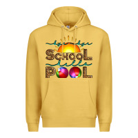 Antique Gold bye bye school hello pool Premium Hoodie - Artiststas