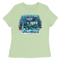 Matcha merry and bright Ladies Tee - FaDigitalArtStudio