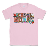 Bubblegum Pink school nurse Classic Tee - OliviaCreatesArt