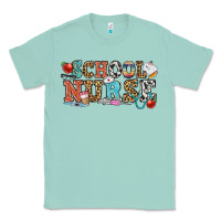 Seafoam school nurse Classic Tee - OliviaCreatesArt
