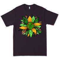 Plum St. Patrick's sunflower Premium Tee - OliviaCreatesArt