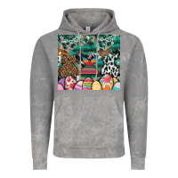 Cloud Rock easter Vintage Hoodie - CowhideDigitalArt