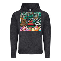 Vintage Black easter Vintage Hoodie - CowhideDigitalArt