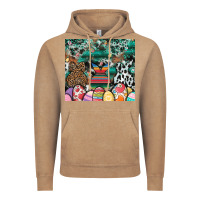Vintage Coffee easter Vintage Hoodie - CowhideDigitalArt