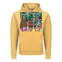 Vintage Mustard easter Vintage Hoodie - CowhideDigitalArt