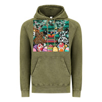 Vintage Olive easter Vintage Hoodie - CowhideDigitalArt