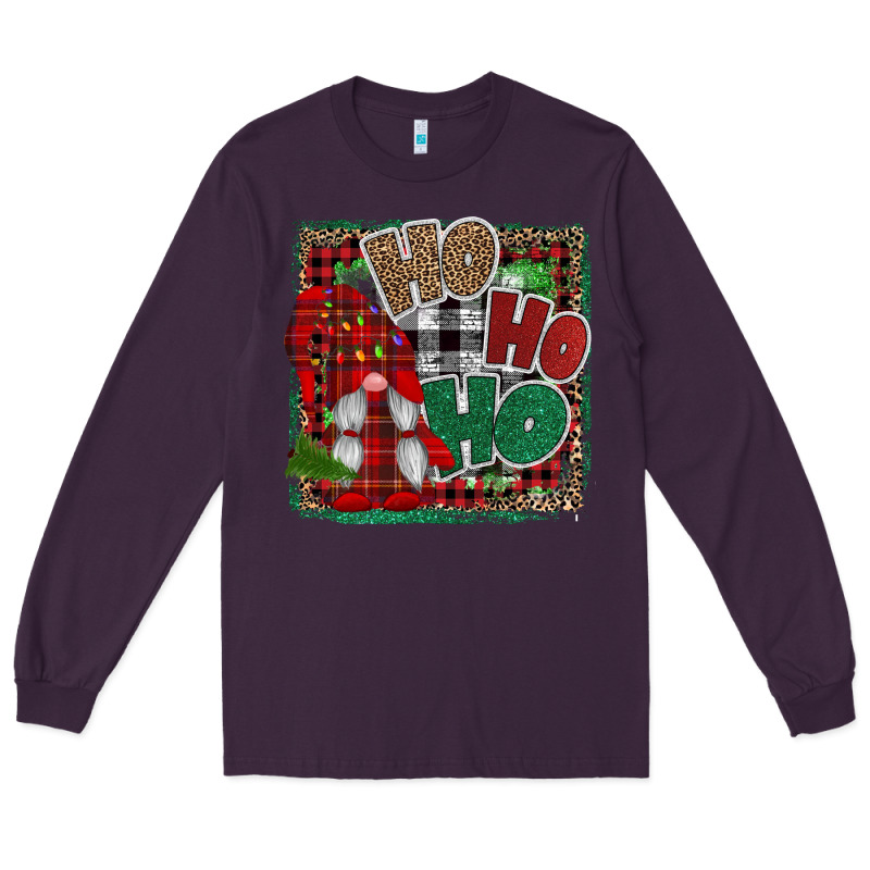 Ho Ho Ho Gnomes Long Sleeve Tee by CowhideDigitalArt | Teevron