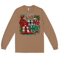 Toasted Coconut Ho Ho Ho Gnomes Long Sleeve Tee - CowhideDigitalArt