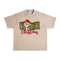 French Oak Love Christmas Gnome Santa Urban Heavy Tee - FaDigitalArtStudio