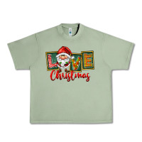 Oil Green Love Christmas Gnome Santa Urban Heavy Tee - FaDigitalArtStudio