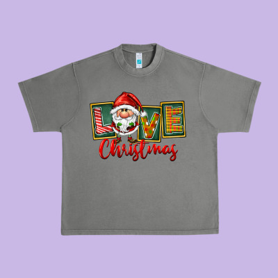 Love Christmas Gnome Santa Urban Heavy Tee Designed By Fadigitalartstudio
