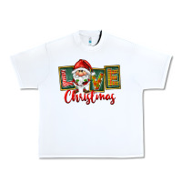 White Love Christmas Gnome Santa Urban Heavy Tee - FaDigitalArtStudio