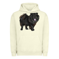 Pigment Pistachio black chow chow Urban Hoodie - RanaPortraitStore