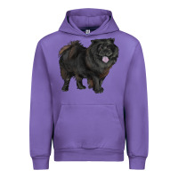 Tulip black chow chow Urban Hoodie - RanaPortraitStore