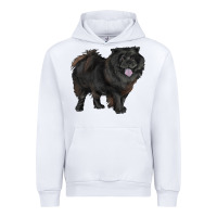 White black chow chow Urban Hoodie - RanaPortraitStore