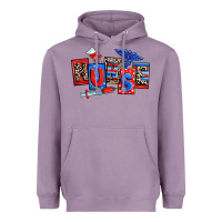 Lavender usa nurse Heavyweight Hoodie - RanaPortraitStore