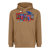 Toasted Coconut usa nurse Heavyweight Hoodie - RanaPortraitStore