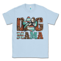 Dusty Blue dog mama Classic Tee - Artiststas