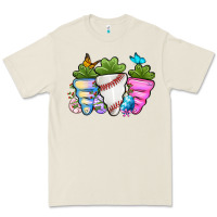 Bone Easter Day Baseball Easter sports carrots Premium Tee - OliviaCreatesArt