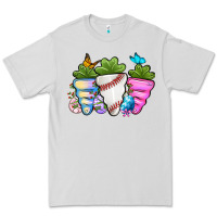 Dove Grey Easter Day Baseball Easter sports carrots Premium Tee - OliviaCreatesArt