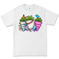 White Easter Day Baseball Easter sports carrots Premium Tee - OliviaCreatesArt