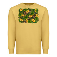 Antique Gold st patricks day background Premium Sweatshirt - RanaPortraitStore