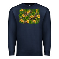 Navy st patricks day background Premium Sweatshirt - RanaPortraitStore