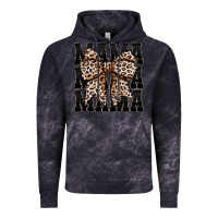 Cloud Black mama leopard Vintage Hoodie - CowhideDigitalArt