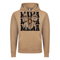 Vintage Coffee mama leopard Vintage Hoodie - CowhideDigitalArt