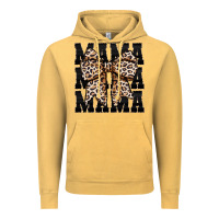 Vintage Mustard mama leopard Vintage Hoodie - CowhideDigitalArt
