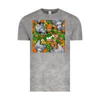 Cloud Rock St. Patricks Chicken With Cupcake Leopard Vintage Tee - FaDigitalArtStudio