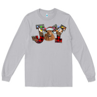Moon Dust Joy Longhorn Long Sleeve Tee - CowhideDigitalArt