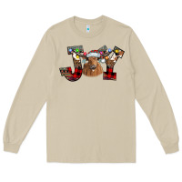 Mushroom Joy Longhorn Long Sleeve Tee - CowhideDigitalArt